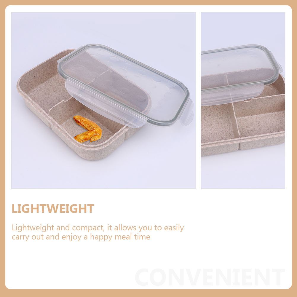1 ชุด กล่องข้าวพลาสติกแบบมีช่อ - Bento Box บทวิจารณ์และราคา